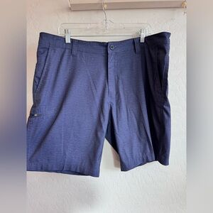 Hawke & Co Men's Deep Blue Flat Front Shorts